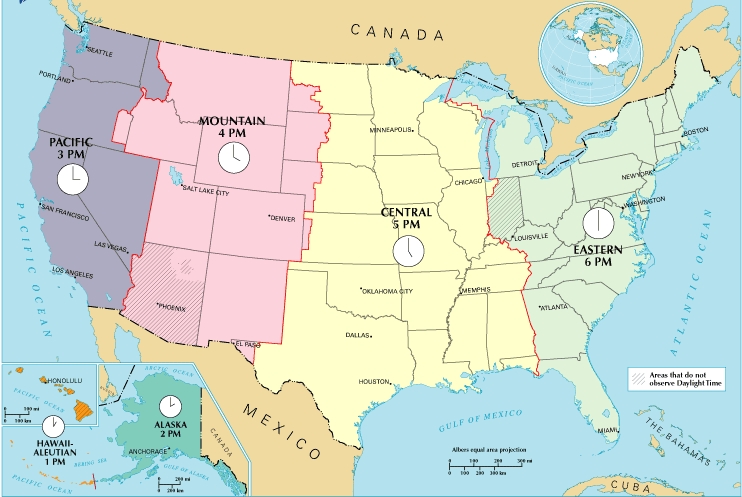 breast size map. time zone map